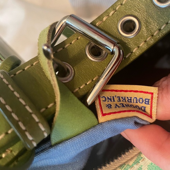 NWT Dooney & Bourke Monogram Hearts and Stars Adjustable Hobo Shoulder Bag - Picture 13 of 16